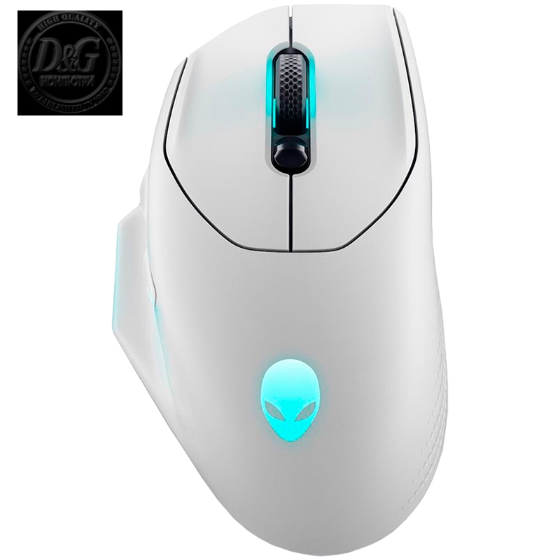 Alienware Wireless Gaming Mouse - AW620M (Lunar Light)