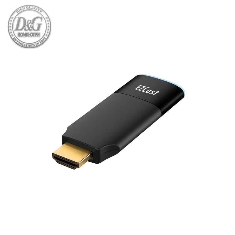 Aopen EZCast 2 HDMI Dongle Wireless Plug&Play Display Receiver with external antenna, Wifi Dual Band 2.4G/5G 802.11ac, 3840x2160@30p, HDMI 1.4, Streaming YouTube, Compatible with Android, iOS, Windows, MacOS, DLNA, Miracast, Airplay mirroring