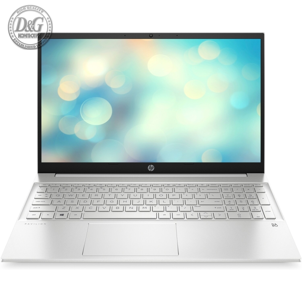 HP Pavilion 15-eh3030nu Natural Silver, Ryzen 5-7530U (2Ghz, up to 4.5Ghz/16MB/6C), 15.6" FHD IPS AG, 16GB 3200MHz 2DIMM, 512GB PCIe SSD, WiFi 6 2x2 + BT 5.3, Backlit Kbd, 3C Batt, Free DOS