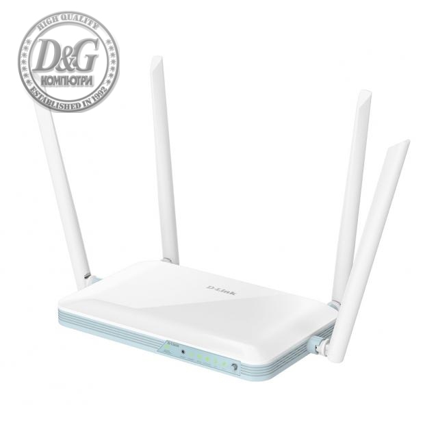 Безжичен рутер D-Link EAGLE PRO AI N300 4G Smart G403, 4G LTE, SIM слот,