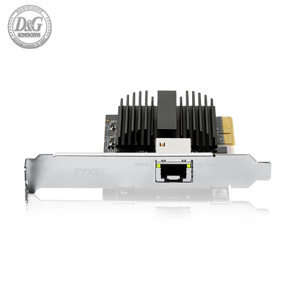 ZyXEL XGN100C 10G Network Adapter PCIe Card with Single RJ45 Port