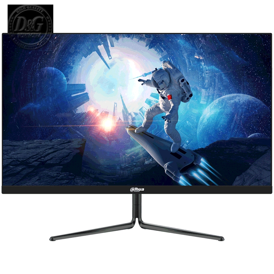 Dahua LM27-E231 Monitor, 27" FHD (1920x1080) IPS, 165Hz, 100% sRGB, 16:9, 1000:1, 320nits, 178°/178°, 1ms, VESA,  1x DP 1.2, 2x HDMI 1.4, 1x Audio out, DC 12V 4A