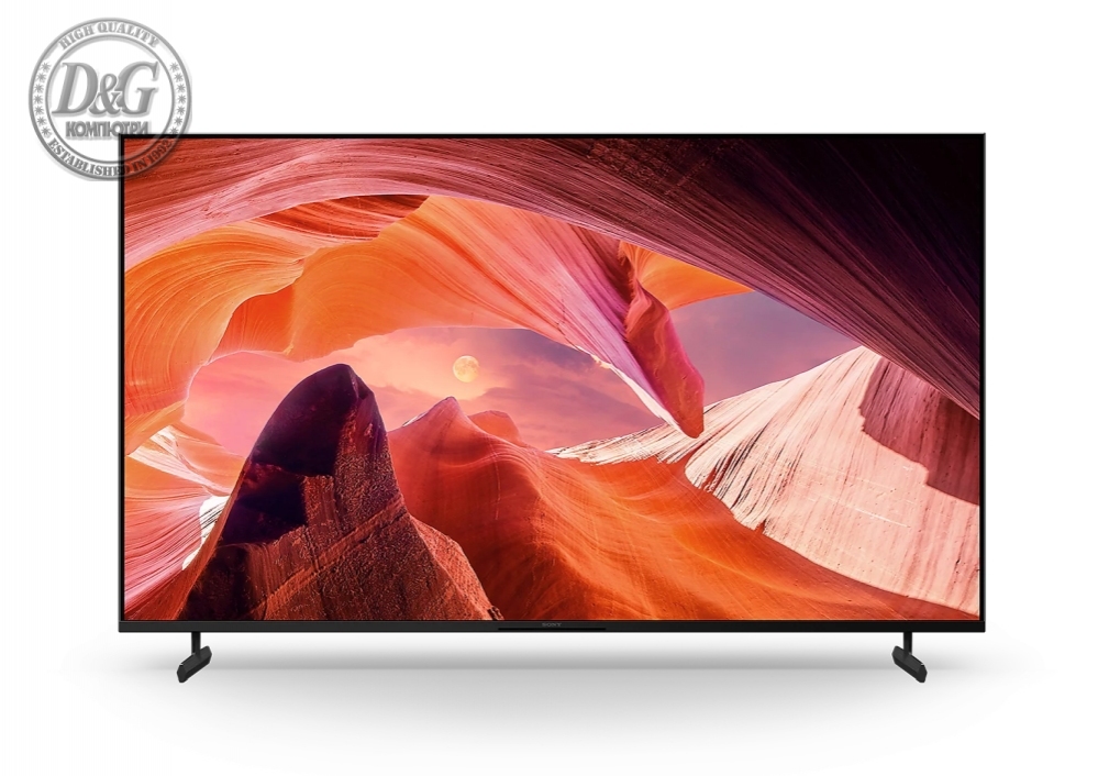 Sony KD-50X80L 50" 4K HDR TV BRAVIA , Direct LED , Processor X1,Triluminos PRO, Live Color ,Dynamic Contrast Enhancer,Motionflow XR 200/240 Hz,X-Balanced Speaker, Dolby Atmos,DVB-C / DVB-T/T2 / DVB-S/S2, USB, Android TV, Google TV