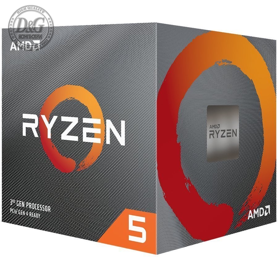 AMD CPU Desktop Ryzen 5 6C/6T 3500X (3.6/4.1 Boost GHz,35MB,65W,AM4) tray