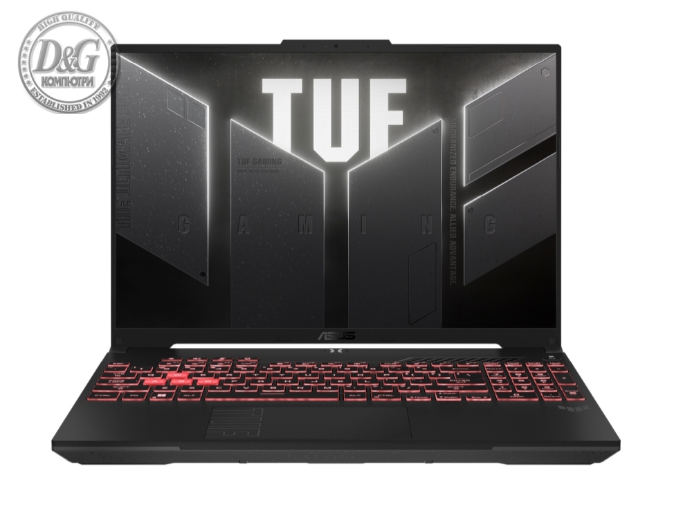 Asus TUF A16 FA607PI-QT040,  AMD Ryzen  9 7845HX , 16" FHD+ (2560x1600) 16:10,165z,32GB DDR5 ,1TB PCIe 4.0,RTX 4070 8GB GDDR6, Wi-Fi 6(802.11ax)Backlit Chiclet Keyboard 1-Zone RGB, no OS, Mecha Gray