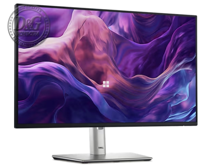 Dell P2425HE, 23.8" Full HD LED, IPS Anti-Glare, 5ms, 100 Hz, 1500:1, 250 cd/m2, 1920x1080, 99% sRGB, USB-C Hub,USB 3.2, HDMI, Display Port, RJ45, PD 90W, Height Adjustable, Pivot, Swivel, Tilt, Black