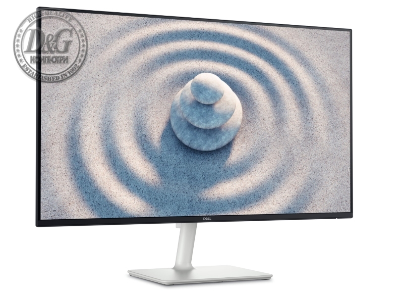 Dell S2725H, 27" LED Flat Screen, IPS AG, FullHD 1920x1080, 99% sRGB, 4ms, 100Hz, 1500:1, 300 cd/m2, 2xHDMI, Speakers 2x5W, Tilt, Black&Silver