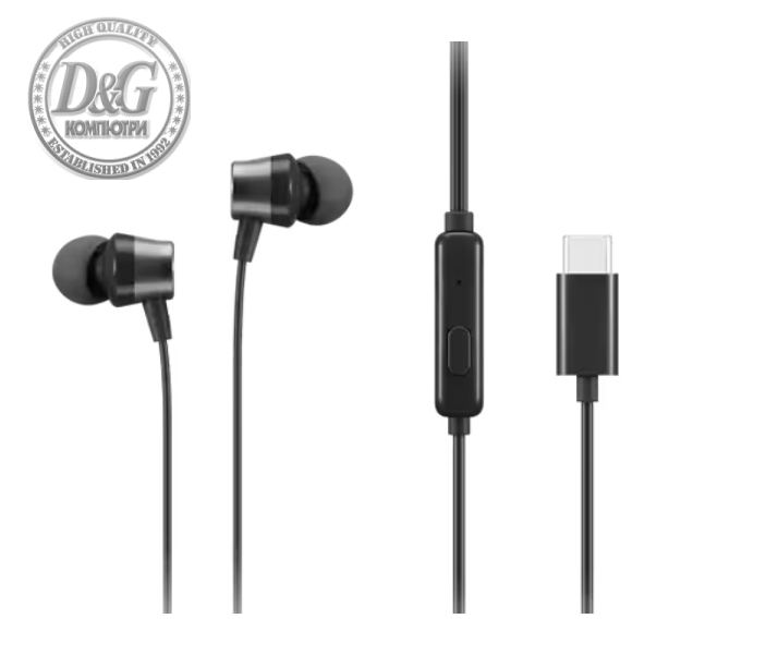 Lenovo USB-C Wired In-Ear Headphones