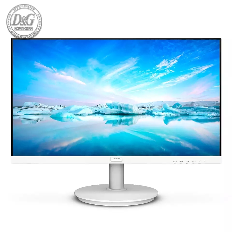 Philips 241V8AW, 23.8" IPS WLED, 1920x1080@75Hz, 4ms GtG, 250cd m/2, 1000:1, Mega Infinity DCR, Adaptive Sync, FlickerFree, Low Blue Mode, 2Wx2, Tilt, D-SUB, HDMI, White