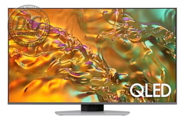 Samsung 50" 50Q80D AI 4K QLED , SMART, Bluetooth, 4xHDMI, 2xUSB, Frameless, Carbon Silver