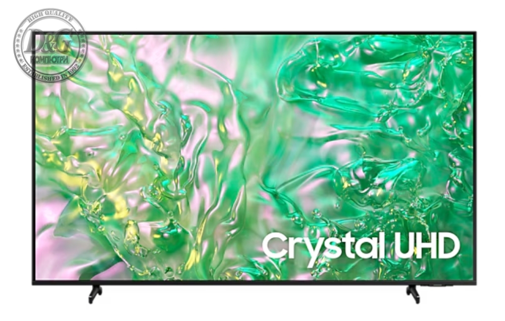 Samsung 65" 65DU8072 AI 4K UHD LED TV, SMART, 3xHDMI, 2xUSB, Wi-Fi 5, Bluetooth 5.2, Frameless, Black