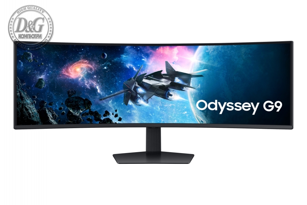 Samsung LS49CG950, 49" Odyssey G9 GAMING, Curved VA, 1000R, 240Hz, 32:9, 5120 x 1440, 450 cd/m2, Display Port, HDMI, Micro HDMI, USB Hub, Black