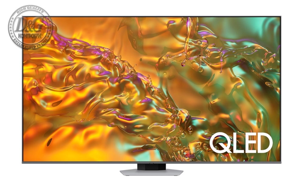 Samsung 65'' 65Q80D AI 4K QLED , SMART, Bluetooth 5.2, Wi-Fi 5, 4xHDMI 2.1, 2xUSB, Carbon Silver