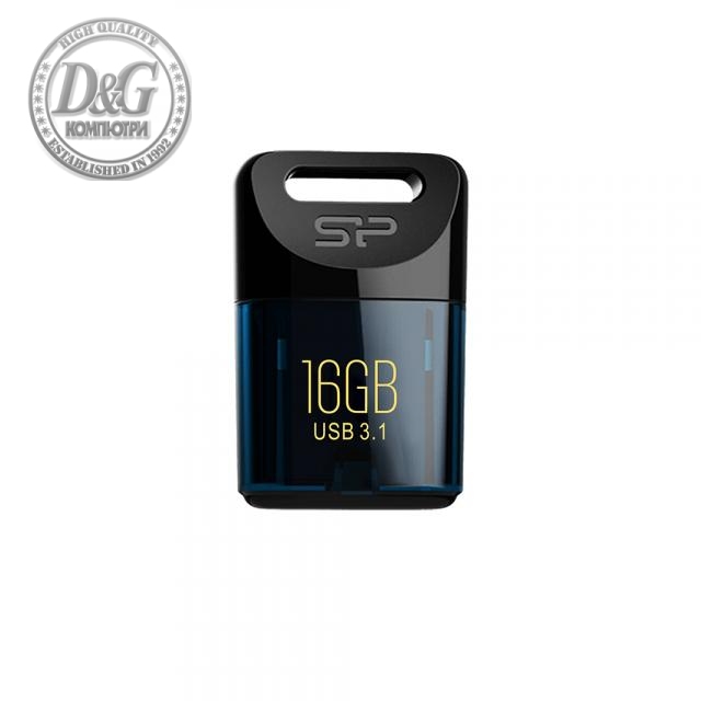 USB памет SILICON POWER Jewel J06 16GB, USB 3.0 Deep Blue