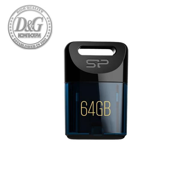 USB памет SILICON POWER Jewel J06 64GB, USB 3.0 Deep Blue