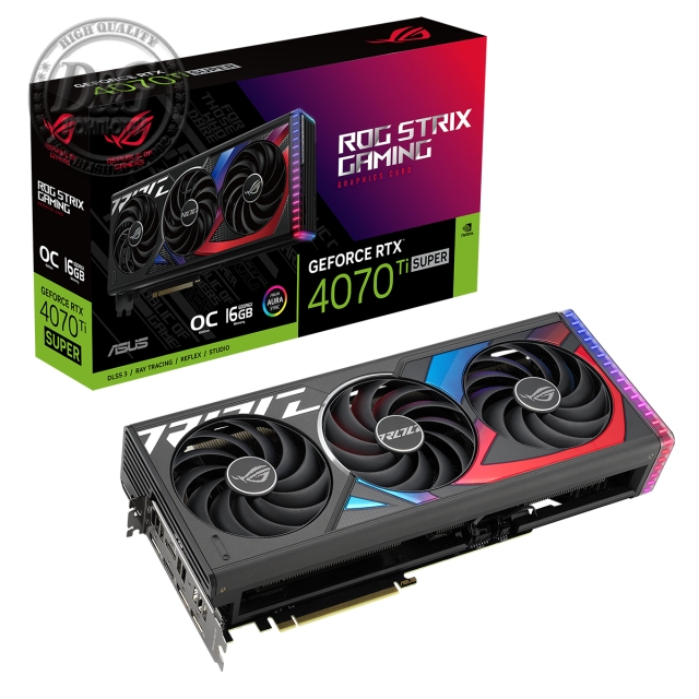 Видео карта ASUS ROG STRIX GeForce RTX 4070 TI SUPER OC 16GB GDDR6X