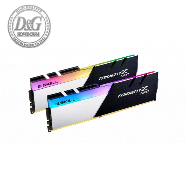 Памет G.SKILL Trident Z Neo RGB 64GB(2x32GB) DDR4 3600MHz CL18 F4-3600C18D-64GTZN