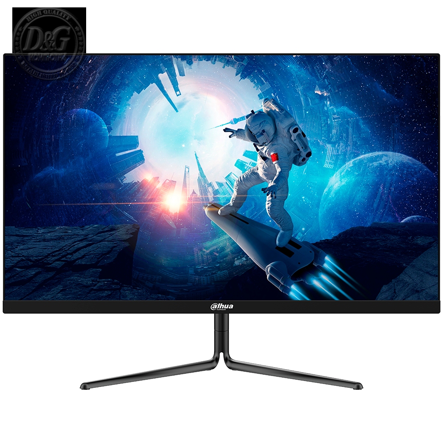 Dahua LM24-E231 Gaming Monitor, 23.8" FHD (1920x1080) IPS, 165Hz, 100% sRGB, 16:9, 1000:1, 300nits, 178°/178°, 1ms, VESA,  1x DP 1.2, 1x HDMI 1.4, 1x Audio out, DC 12V 2.5A.