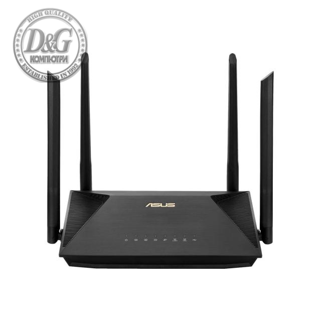 Безжичен рутер ASUS RT-AX1800U AX1800 Dual Band WiFi 6 (802.11ax), MU-MIMO, OFDMA, Ai Mesh