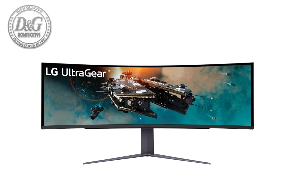 LG 49GR85DC-B, 49" Ultragear VA AG, 1ms, 32:9 Curved 1000R Gaming QHD (5120x1440), 240HZ, 450cd/m2, 2500:1, DCI-P3 95%, FreeSync, NVIDIA G-Sync, HDR 600 ,VRR, USB Type-C, HDMI, DisplayPort, PIP, PBP, Height, Swivel, Tilt, Black