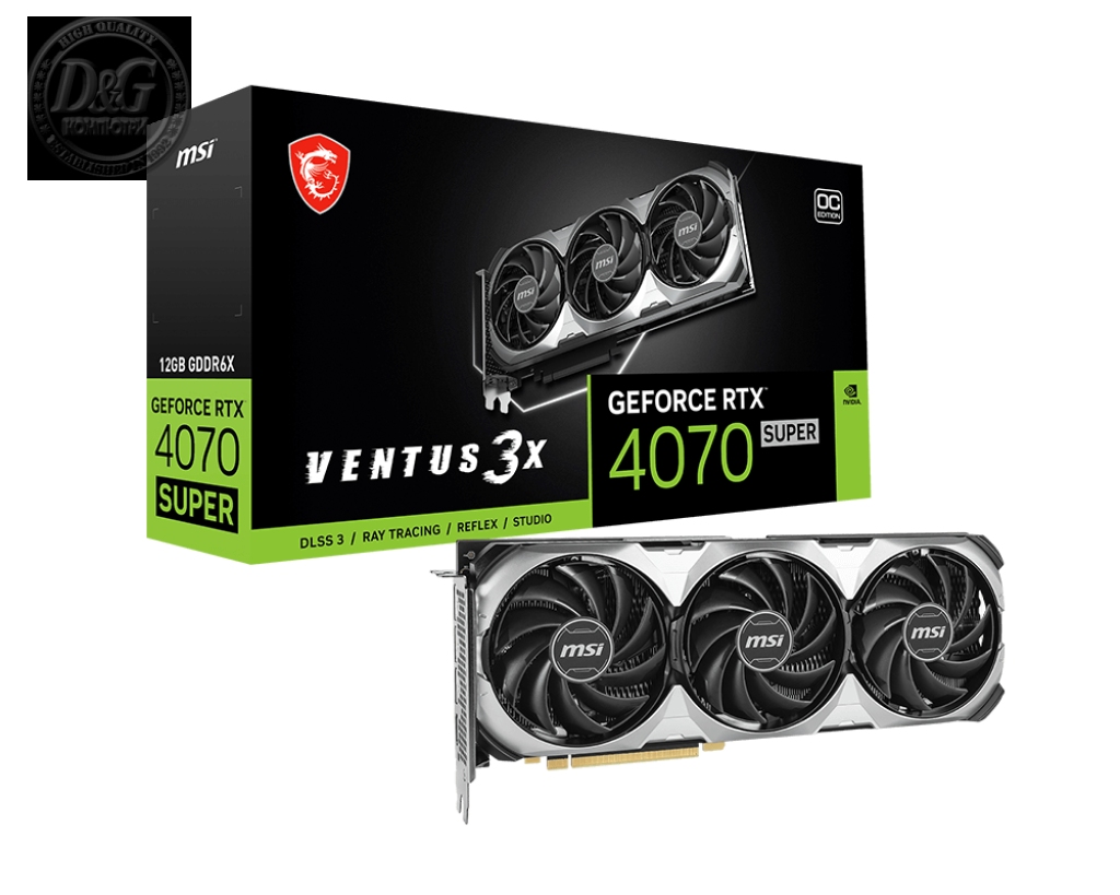 MSI RTX4070 SUPER 12 VEN 3X OC