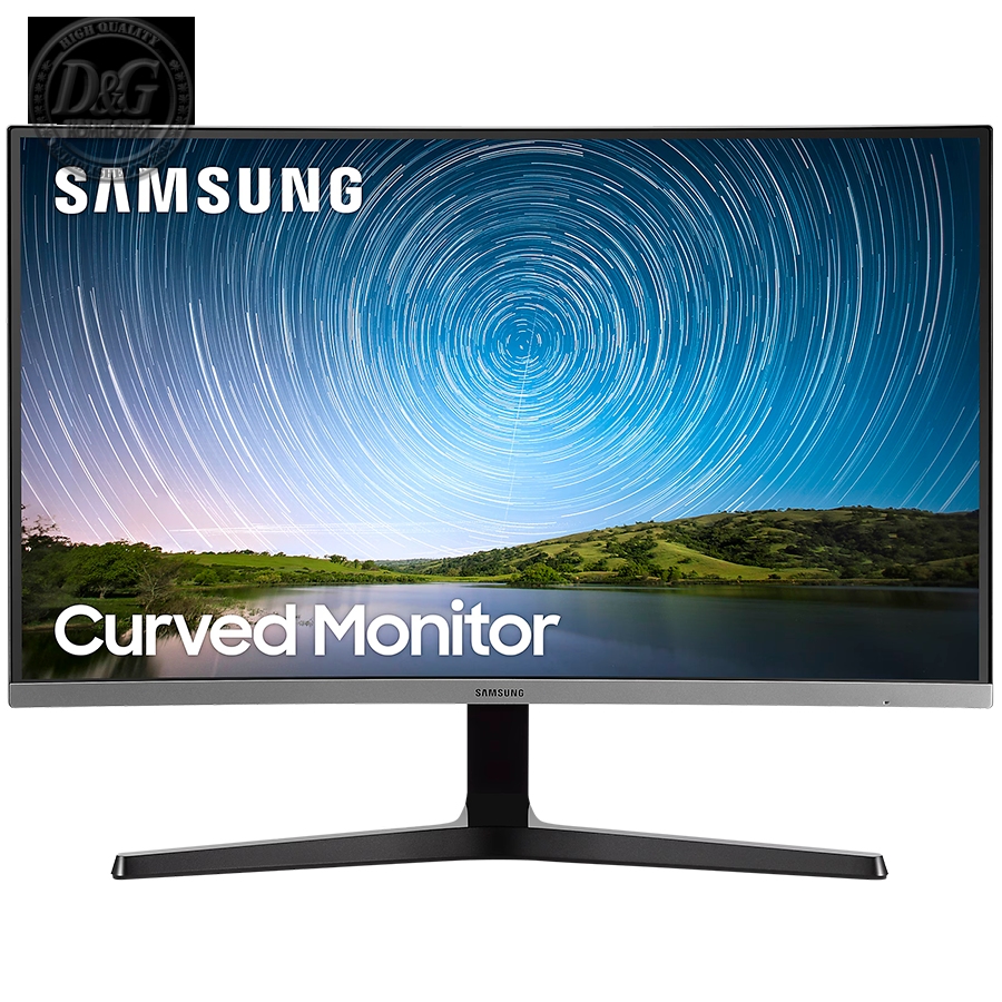 Monitor LED Samsung LC32R500FHPXEN CR50, 32" FHD Curved 1800R, 16:9 (1920x1080) VA 75Hz, 250 cd/гЋЎ, 3000:1, 4 ms, 178/178, 1xVGA, 1xHDMI, 3.5 Jack, Tilt, VESA 75x75, 2Y