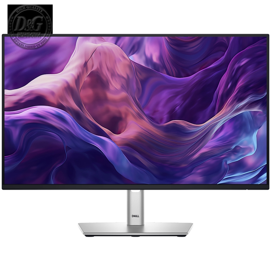 Monitor LED Dell Professional P2425 24.07", 1920x1200, WUXGA, 100Hz, IPS Antiglare, 16:10, 1500:1, 300 cd/m2, 8ms/5ms, 178/178, 99% sRGB, DP, HDMI, VGA, 1xUSB-B, 3xUSB-A, 1xUSB-C (15W), Tilt, Swivel, Pivot, Height Adjust(15cm), 3Y