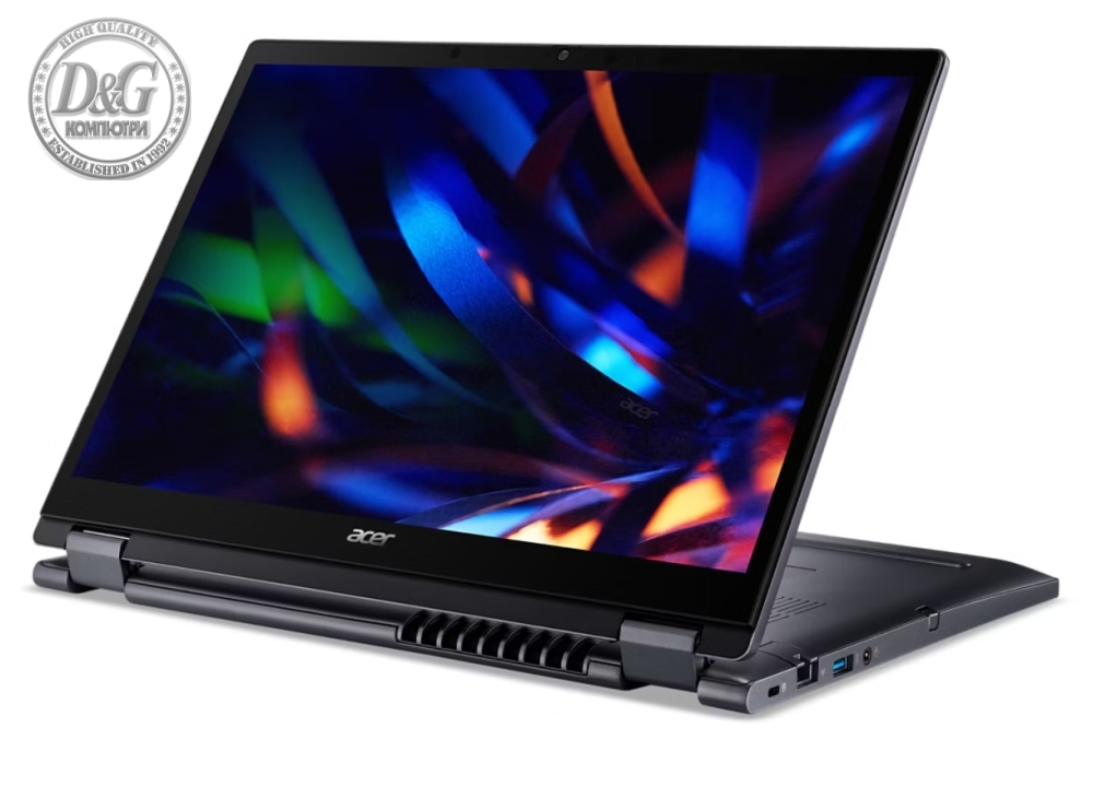 Acer Travelmate TMP414RN-53-TCO-76ZB, Core i7-1355U, (3.7GHz up to 5.0Ghz, 12MB), 14" (WUXGA 1920 x 1200) IPS touch/pen supportive, 1*16GB DDR4, 1024GB PCIe NVMe SSD, Intel UMA, FHD camera with shutter + mic, TPM 2.0, LTE EM060K-GL (4G/ LTE),  Micro SD c