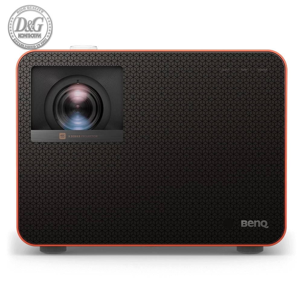 BenQ X3100i, Immersive Gaming Projector, 4LED, 3300lm, 4K, HDR, 100% DCI-P3, Low input lag (4K/1080P: 16.67ms@60Hz; 1080p: 8ms@120Hz, 1080p: 4.16ms@240Hz), Game mode, 5W*2 treVolo Speakers, 2D keystone, 1.3x Zoom, T/R 1.15, V. lens shift,with ATV2 dongle