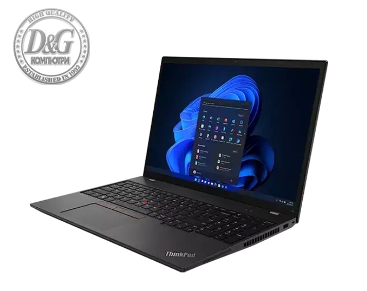 Lenovo ThinkPad T16 G2 Intel Core i5-1335U (up to 4.6GHz, 12MB), 16GB DDR5 5200MHz, 512GB SSD, 16" WUXGA (1920x1200) IPS AG, Intel Iris Xe Graphics, WLAN, BT, 5MP&IR Cam, Backlit KB, SCR, FPR, Color Calibration, WIn11Pro, 3Y