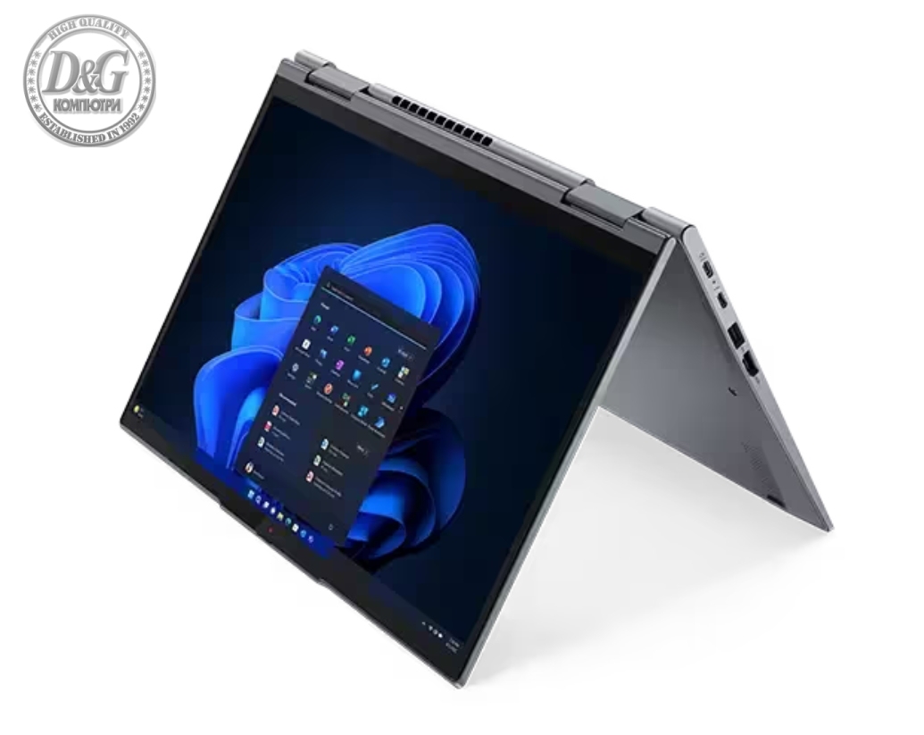 Lenovo ThinkPad X1 Yoga G8 Intel Core i7-1355U (up to 5GHz, 12MB), 32GB LPDDR5-6000, 1TB SSD, 14" WUXGA (1920x1200) IPS AG, Touch, Intel Iris Xe Graphics, FHD&IR Hybrid Cam, Backlit KB, Pen, WLAN, BT, NFC, FPR, Win11Pro, 3Y Premier