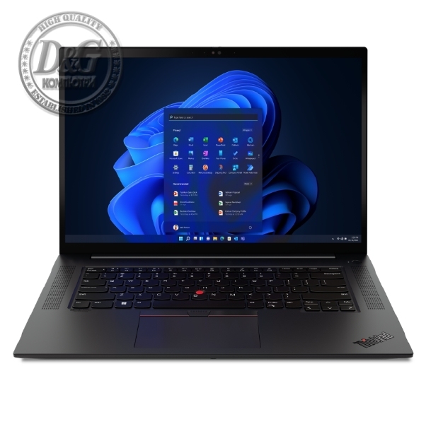 Lenovo ThinkPad X1 Extreme G5 Intel Core i7-12800H (up to 4.8GHz, 24MB), 32GB(16+16) DDR5-4800, 1TB SSD, 16" WQUXGA (3840x2400) IPS AG, NVIDIA GeForce RTX 3070 Ti/8GB, WLAN, BT, 1080p&IR Cam, Backlit KB, Color Calibration, FPR, 4cell, Win11Pro,3Y