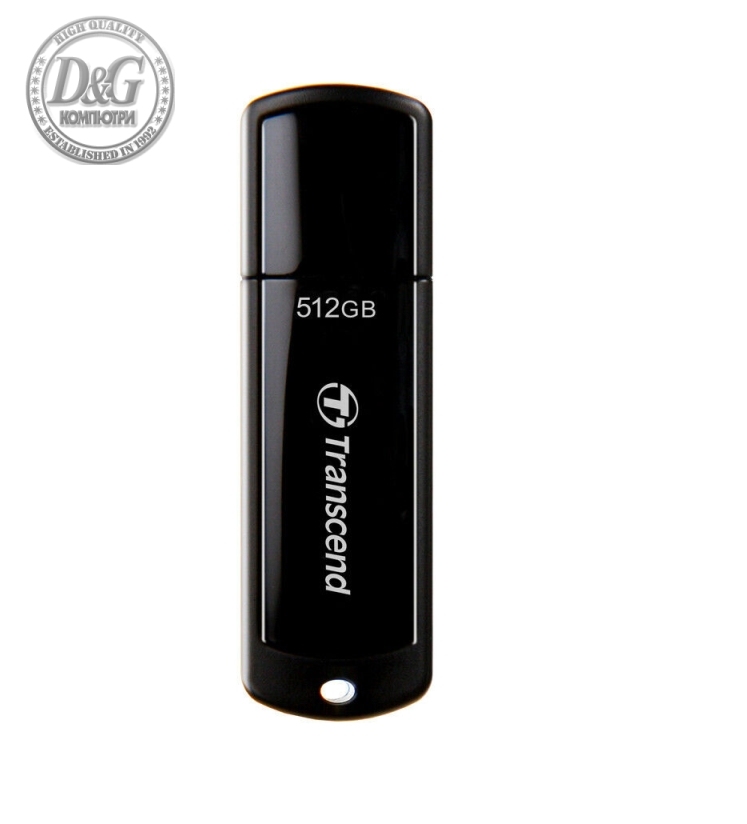 Transcend 512GB, USB3.1, Pen Drive, Classic, Black