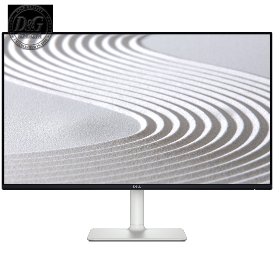 Monitor LED Dell S-series S2425H 23.8", 1920x1080, FHD, 100Hz, IPS Antiglare, 16:9, 1500:1, 250 cd/m2, 8ms/5ms/4ms, 178/178, 99% sRGB, 2xHDMI, 2x5W Speakers, Tilt, 3Y