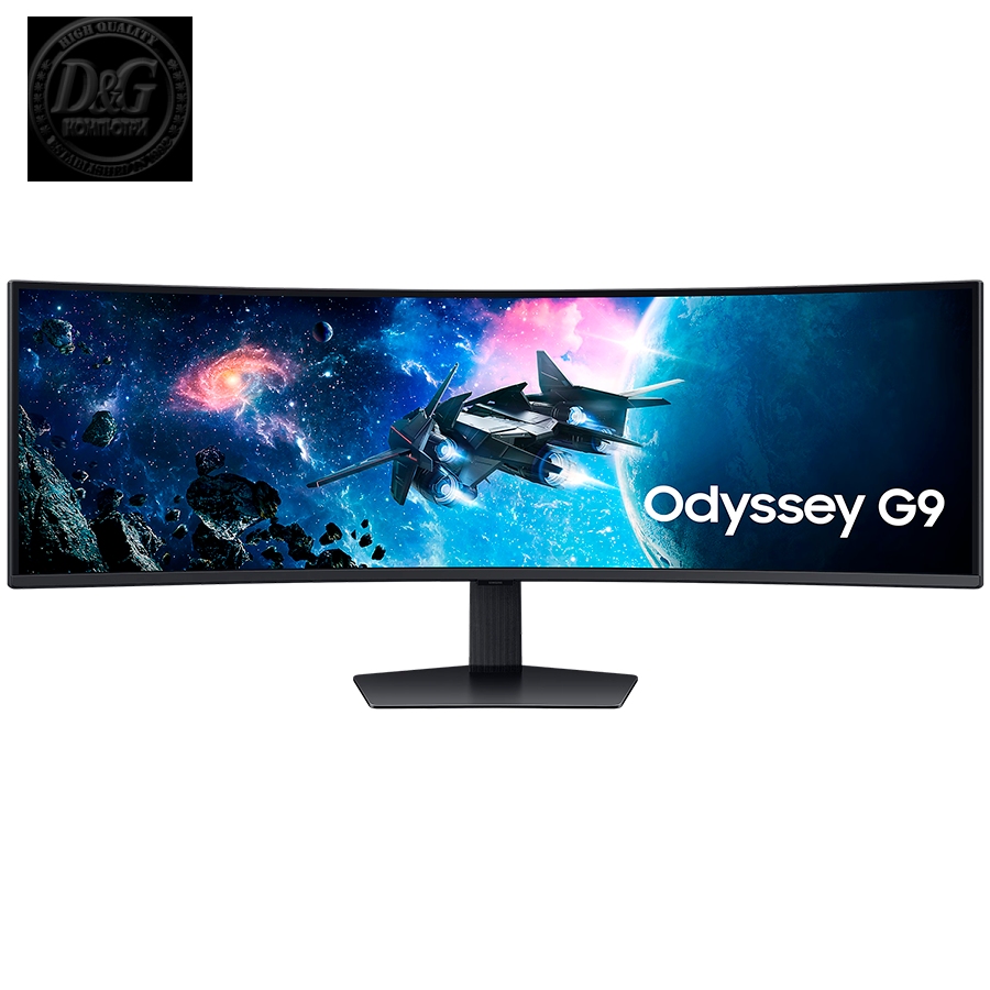 Monitor LED Samsung LS49CG950EUXEN Odyssey G95C, 49" DQHD Curved 1000R 32:9 (5120x1440) VA 240Hz, 450 cd/гЋЎ, 2500:1, HDR1000, 1ms (GTG), 178/178, FS Premium Pro, 1xDP 2xHDMI, 2xUSB 3.0 , 3.5 Jack, Tilt/Swivel/HeightAdj (120mm), VESA 100x100, 2Y