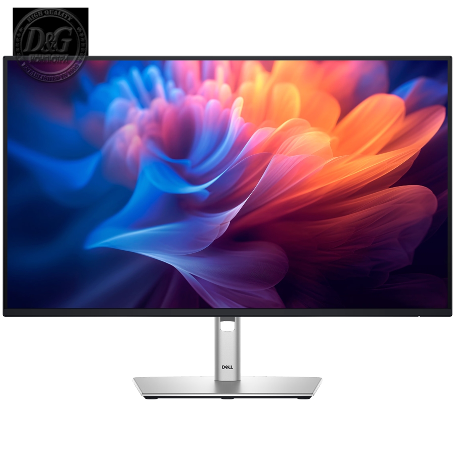 Monitor LED Dell Professional P2725HE 27", 1920x1080, FHD, 100Hz, IPS AG, 16:9, 1500:1, 300 cd/m2, 8ms/5ms, 178/178, 99% sRGB, DP, DP-out, HDMI, USB-C up (90W) , 3xUSB-A, USB-C down (15W), RJ45, Tilt, Swivel, Pivot, Height Adjust(15cm), 3Y