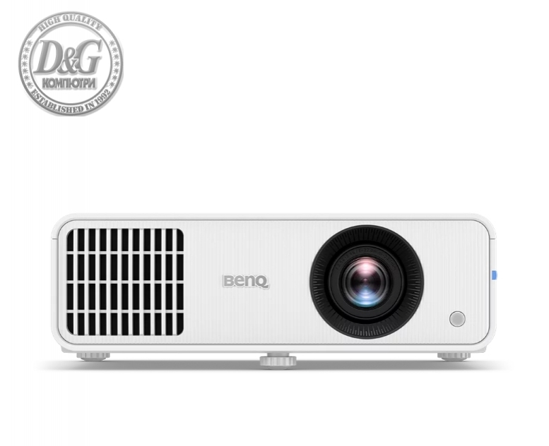 BenQ LH550 DLP, FHD 1080P, 2600 ANSI lumens 1.1X, HDMIx2, USB-A, SmartEco; T/R: 1.49-1.64, Contrast Ratio (FOFO) 15,000:1, Display Color 30-bit (1.07 billion colors) Light Source LED, Audio out x1, 10W speaker, Light Source Life ECO 30000 hrs, White