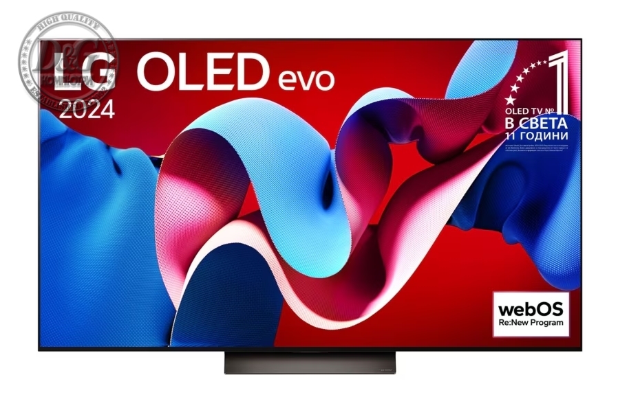 LG OLED65C41LA, 65" UHD OLED evo, 4K (3840 x 2160), DVB-C/T2/S2, Full Cinema Screnn, Alpha 9 AI 4K Gen7, 144Hz, ThinQ AI, HDR10, VRR, NVIDIA G-SYNC, AMD FreeSync, Dolby Vision, Dolby Atmos, Wi-Fi, Bluetooth, HDMI, USB, Airplay 2, Multi View, Meteor Titan