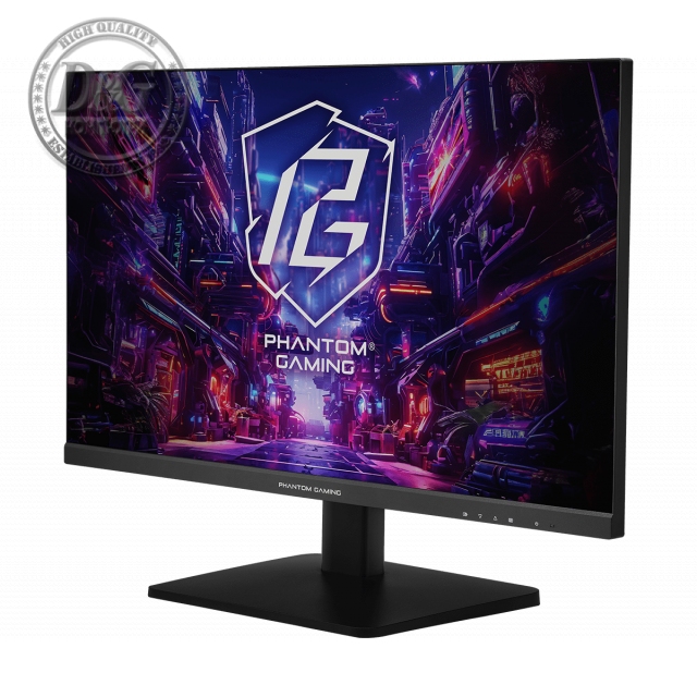 Геймърски Монитор ASRock PG27QFT1B 27&quot; QHD (2560x1440) IPS, 180Hz, 1ms, AMD FreeSync, VESA DisplayHDR 400