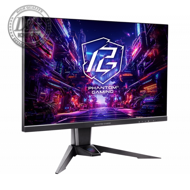 Геймърски Монитор ASRock PG27QFT2A 27&quot; QHD (2560x1440) IPS, 180Hz, 1ms, AMD FreeSync, VESA DisplayHDR 400