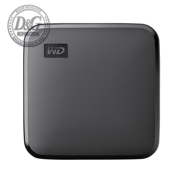 Външен SSD WD Elements SE, Portable, 2TB, USB 3.0, Черен