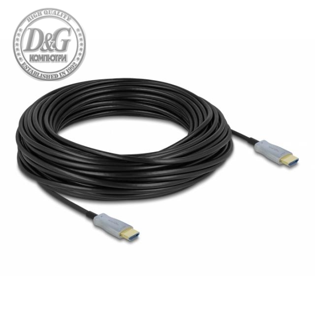 Оптичен кабел Delock, HDMI 4K, 60 Hz, 25 m