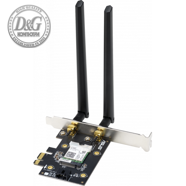 Адаптер ASUS PCE-AX3000, AX3000 Dual Band PCI-E, WiFi 6 (802.11ax)