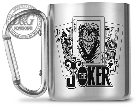 Чаша ABYSTYLE DC COMICS - Joker - Mug Carabiner