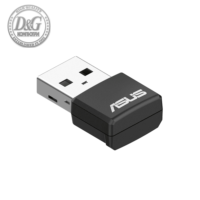 Безжичен адаптер ASUS USB-AX55 Nano AX1800 WiFi 6 802.11ax, USB 2.0