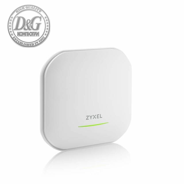 Безжична точка за достъп ZYXEL WAX620D-6E, 802.11ax 4x4 + 2x2 Smart Antenna, Unified AP, 1 годишен NCC Pro Pack лиценз