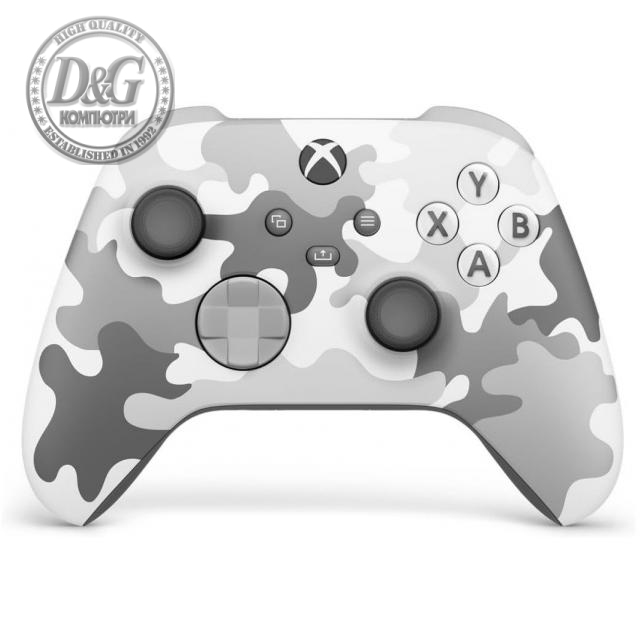 Геймърски Контролер Microsoft - Xbox Wireless Controller, Arctic Camo Special Edition