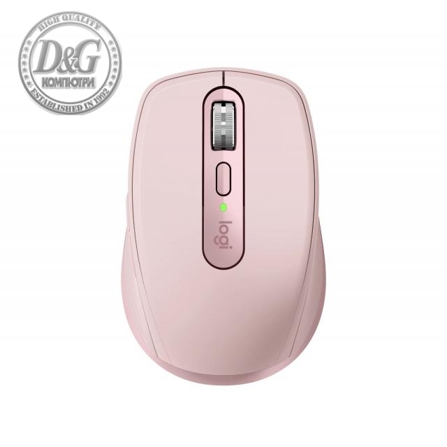 Безжична лазерна мишка LOGITECH MX Anywhere 3S Rose, Bluetooth