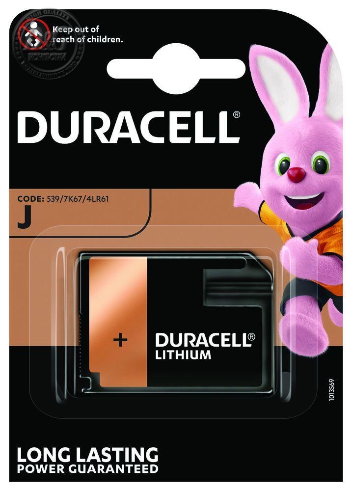 Батерия литиева J 7K67 6V 1PK блистер DURACELL