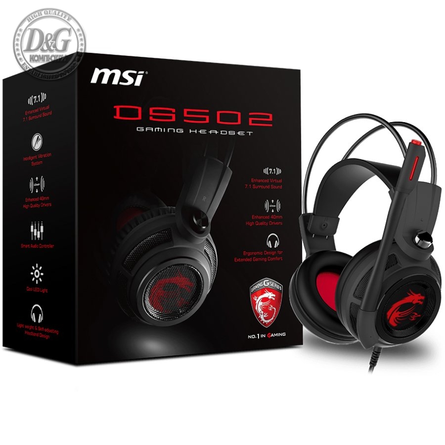 MSI GAMING DS502 Headset